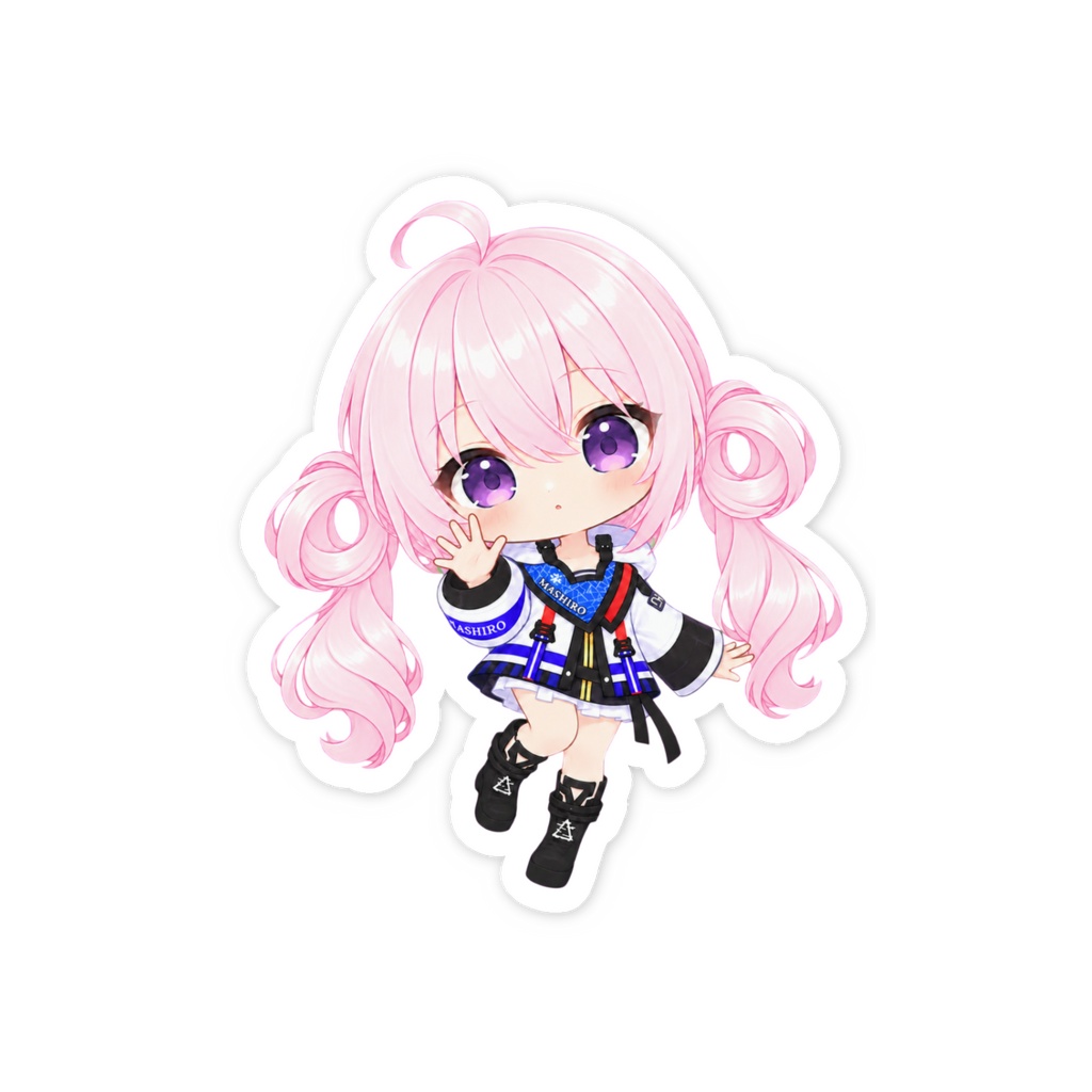 氷桜莉ましろ ミニましろ ステッカー