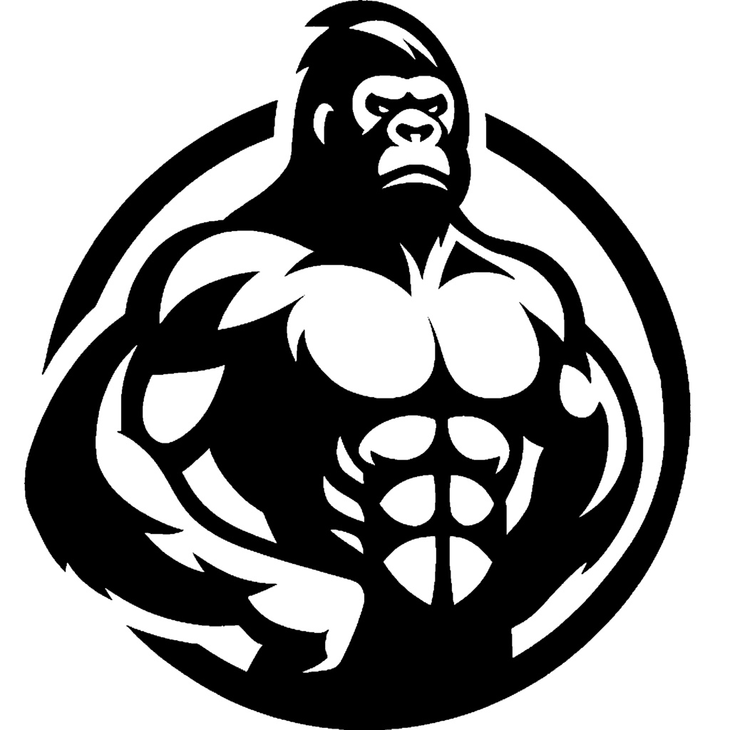 マッチョなゴリラ