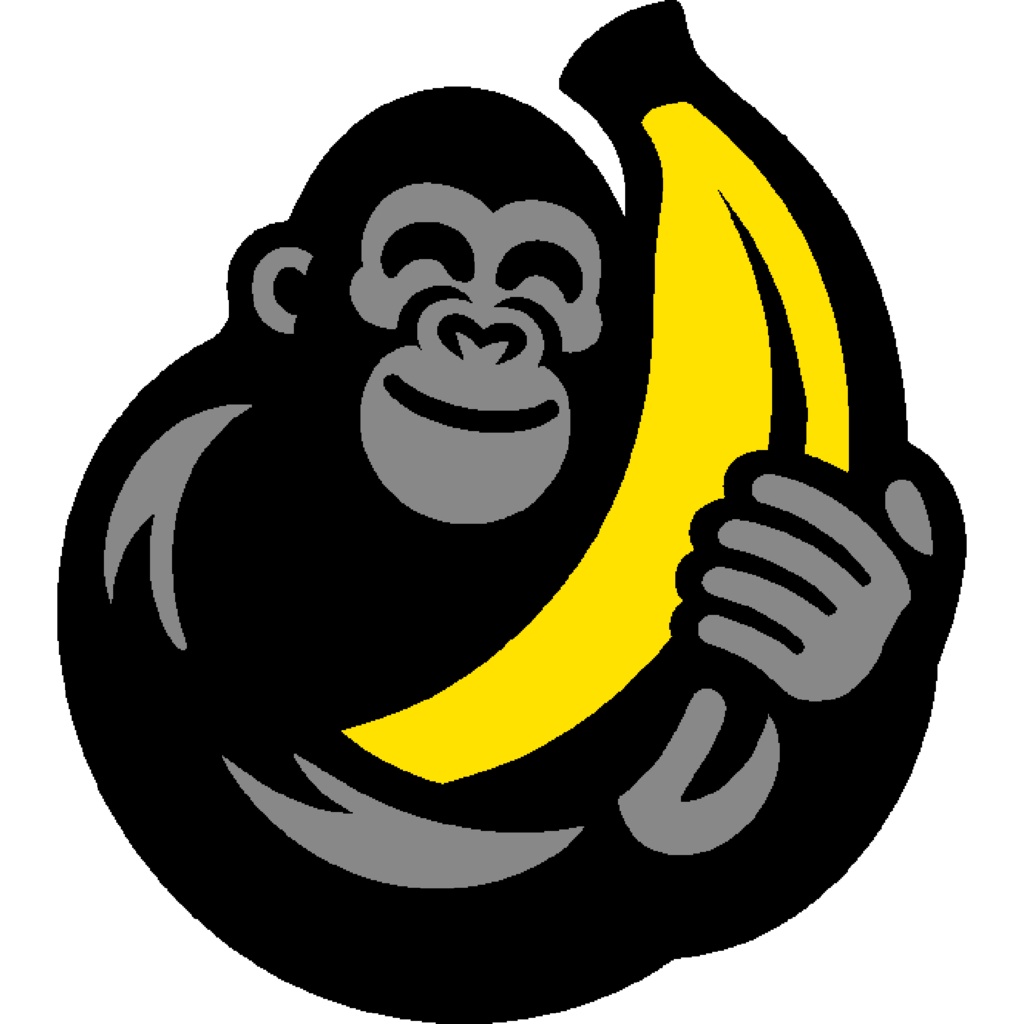 バナナが好きなゴリラ