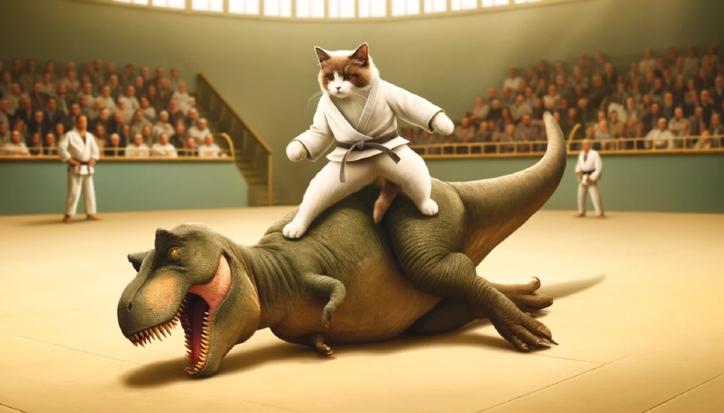 ティラノサウルスを投げた猫