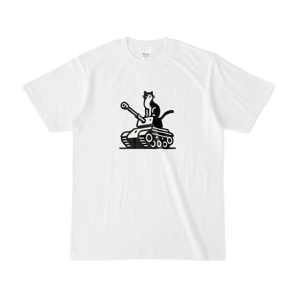 戦車に乗る猫