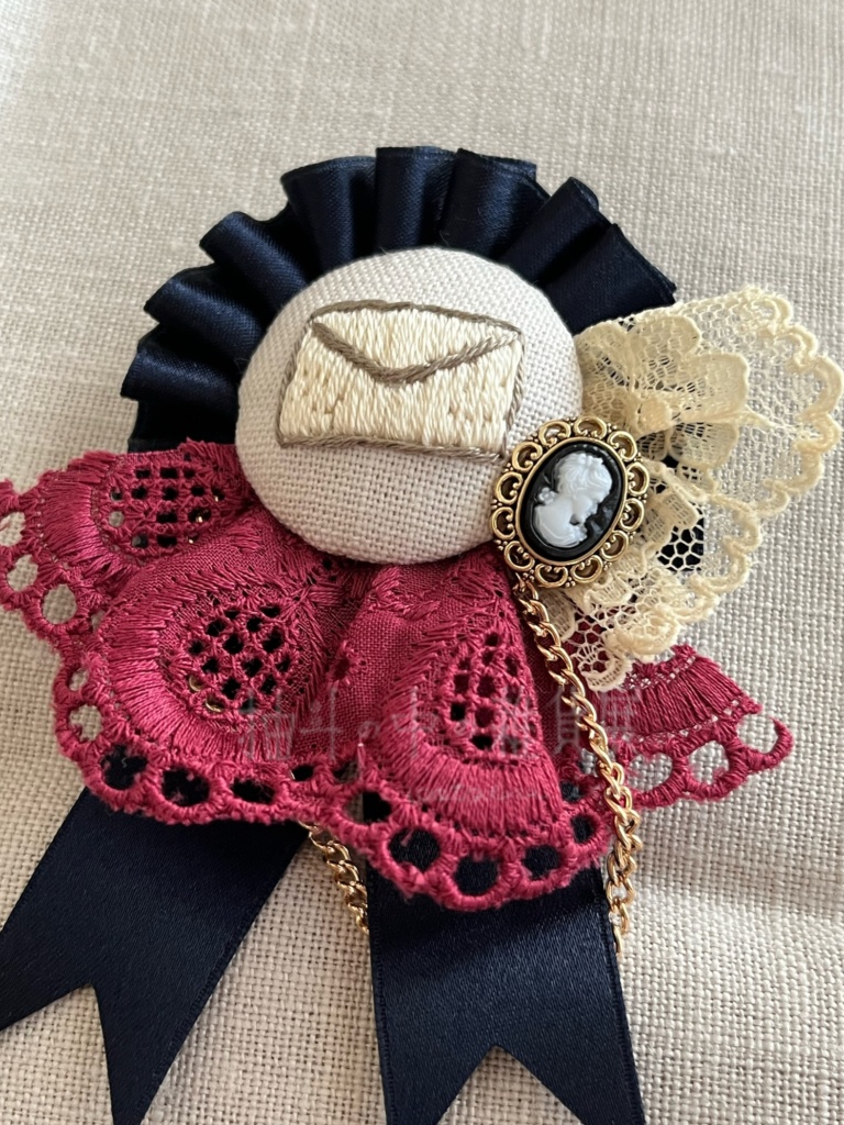 手紙愛好家のロゼット