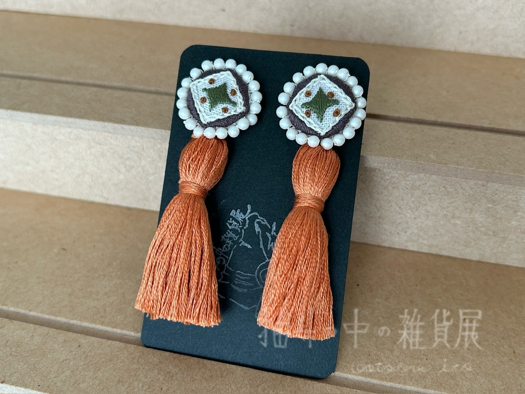 イヤリング「四季」