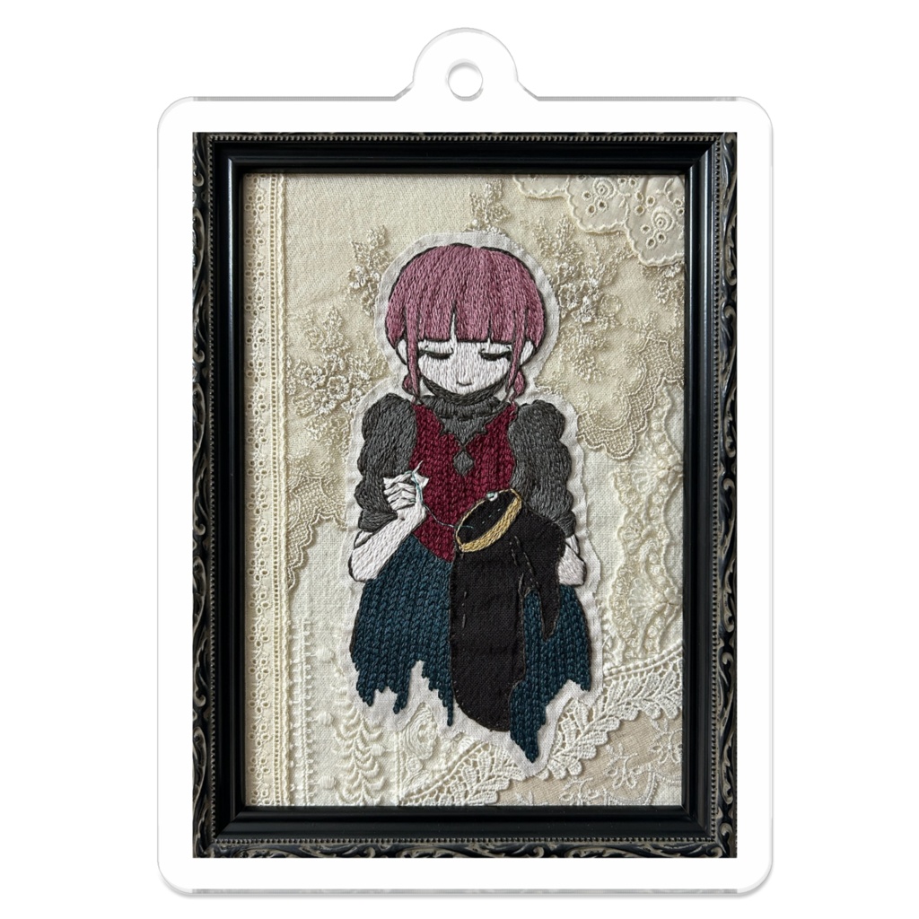 「肖像」 アクリルキーホルダー