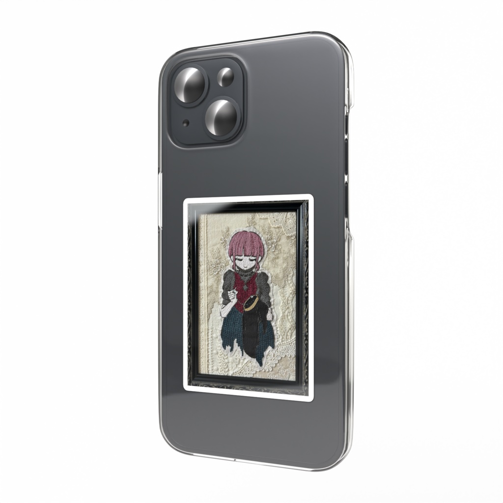 「肖像」スマホステッカー