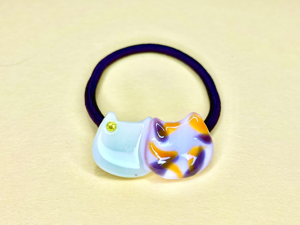 【レジン】とうけんにゃんし(一文字)【もちもちマスコット】