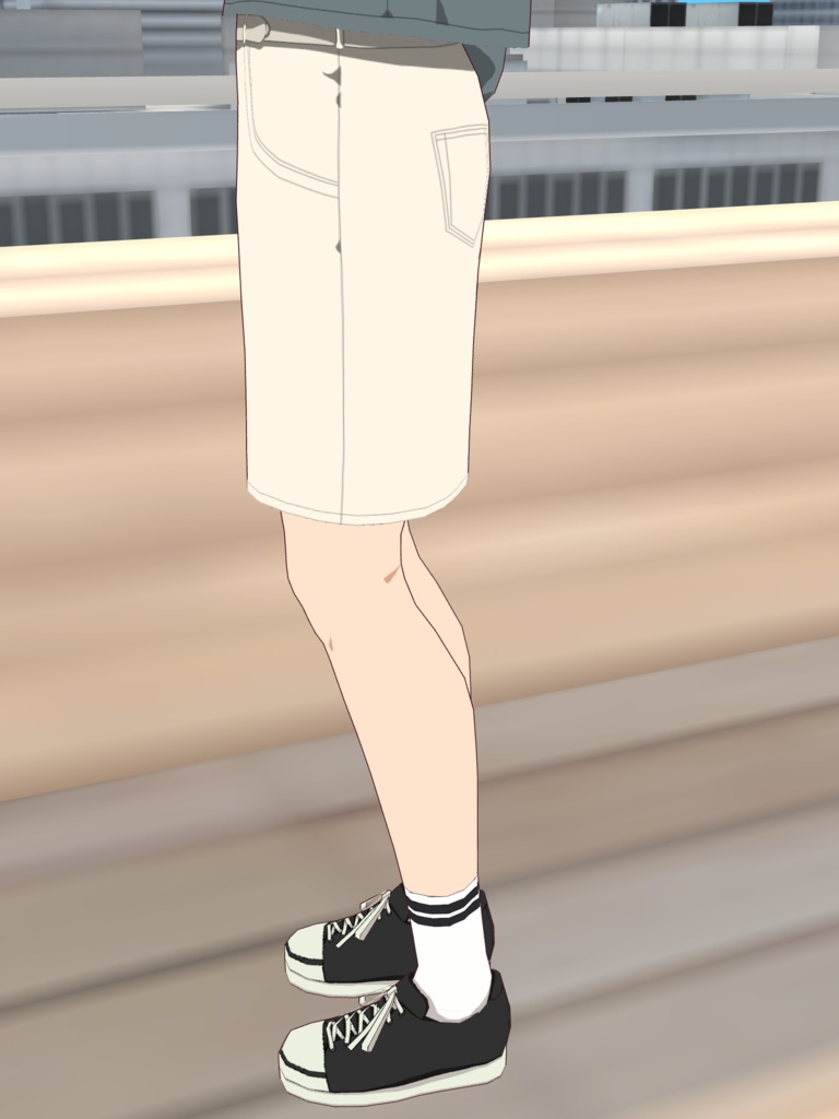 台形スカート-IVORY