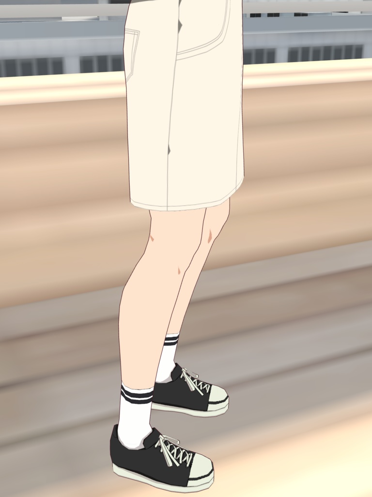 台形スカート-IVORY