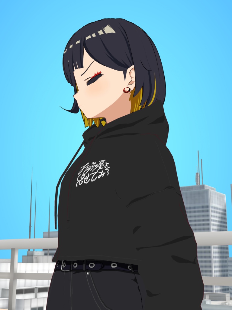 【つむぎんオリジナル】お前の愛を見せてみろパーカー