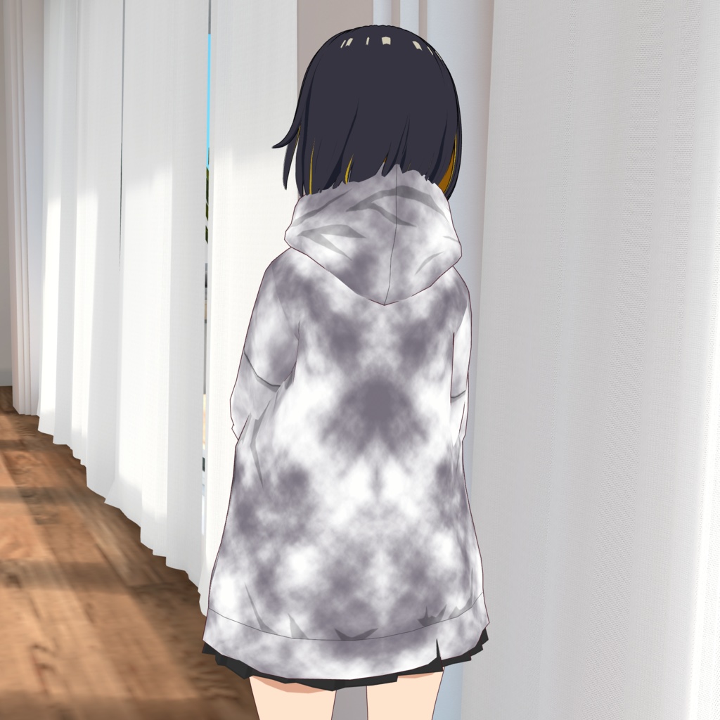 タイダイパーカー-SUMI