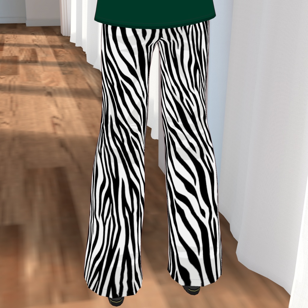 フレアパンツ-ZEBRA