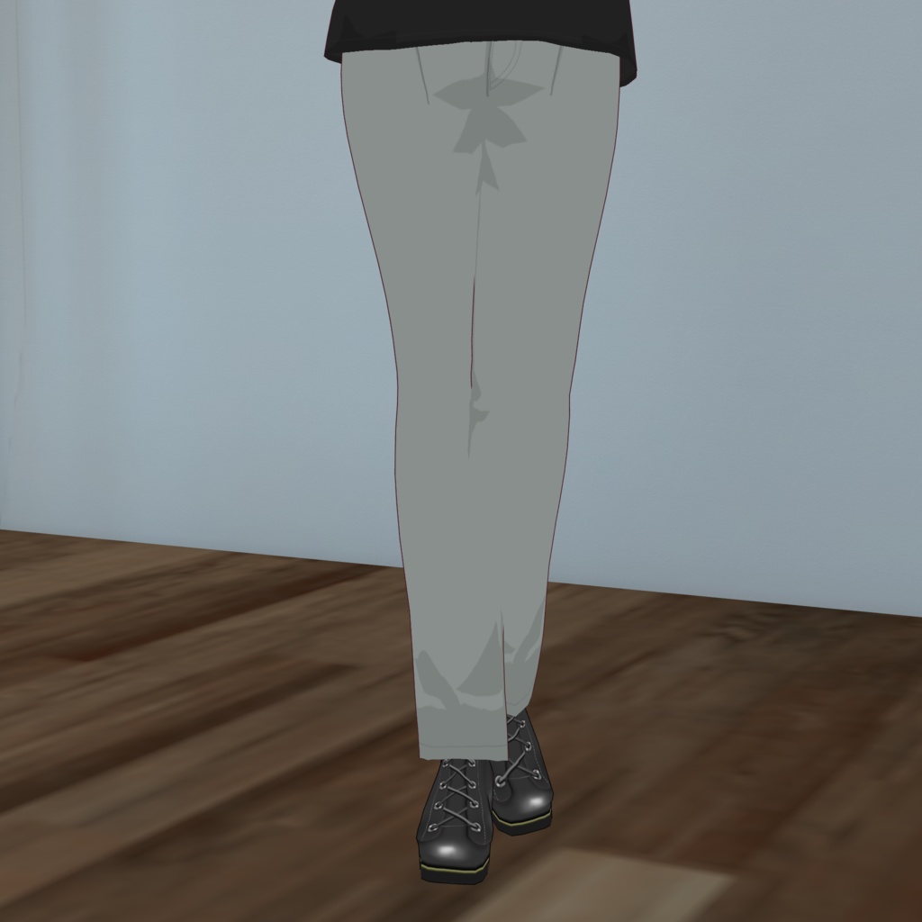 カラーテーパードパンツ-MOS GREEN