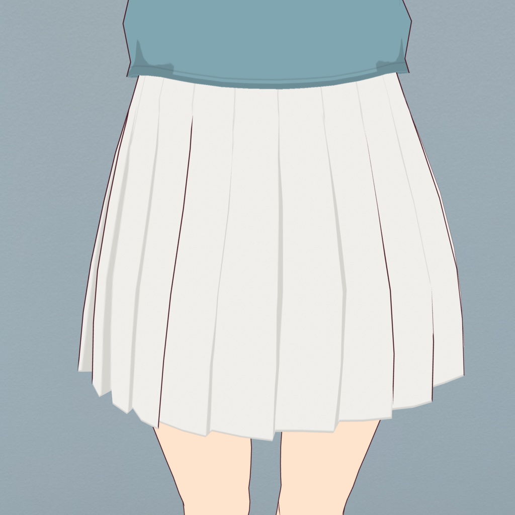 プリーツスカート