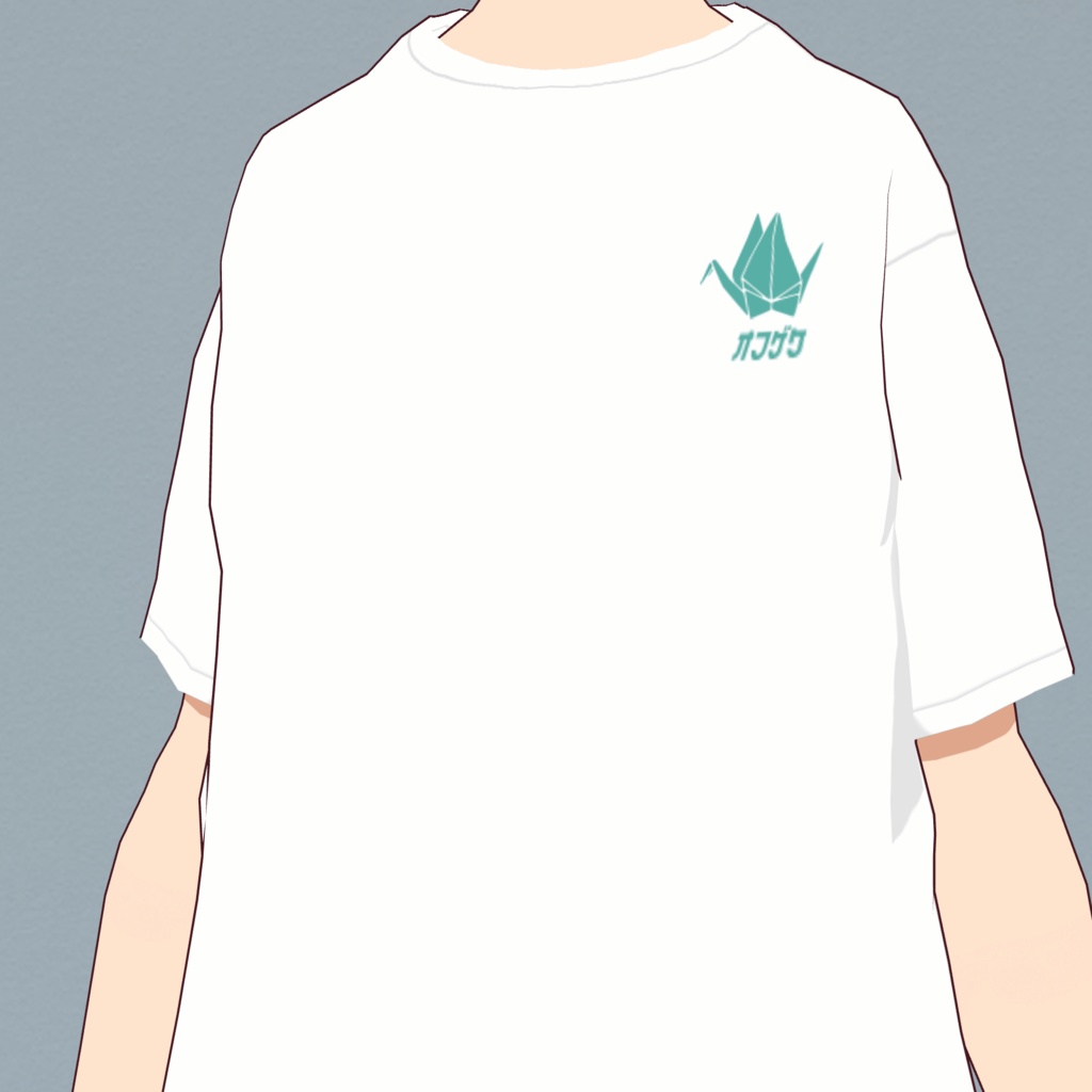 【ゆびが1ぽん】牛柄オフザケTee