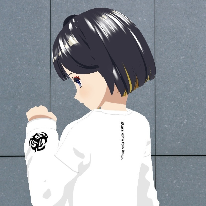 【ゆびが1ぽん】ドラゴンタトゥーロンTee