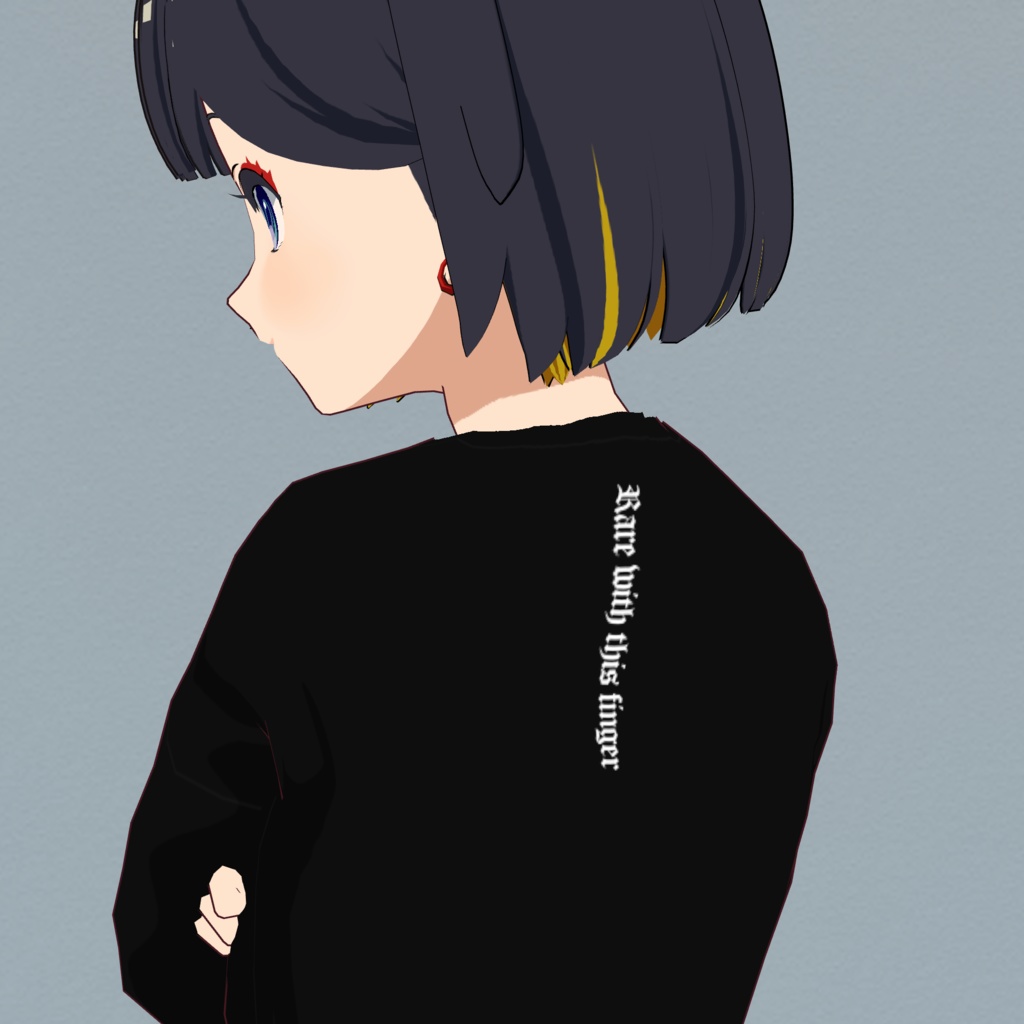 【ゆびが1ぽん】ドラゴンタトゥーロンTee