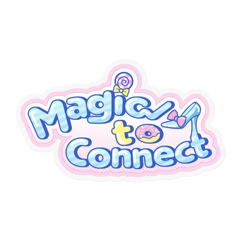 【Magic to connect】ロゴステッカー