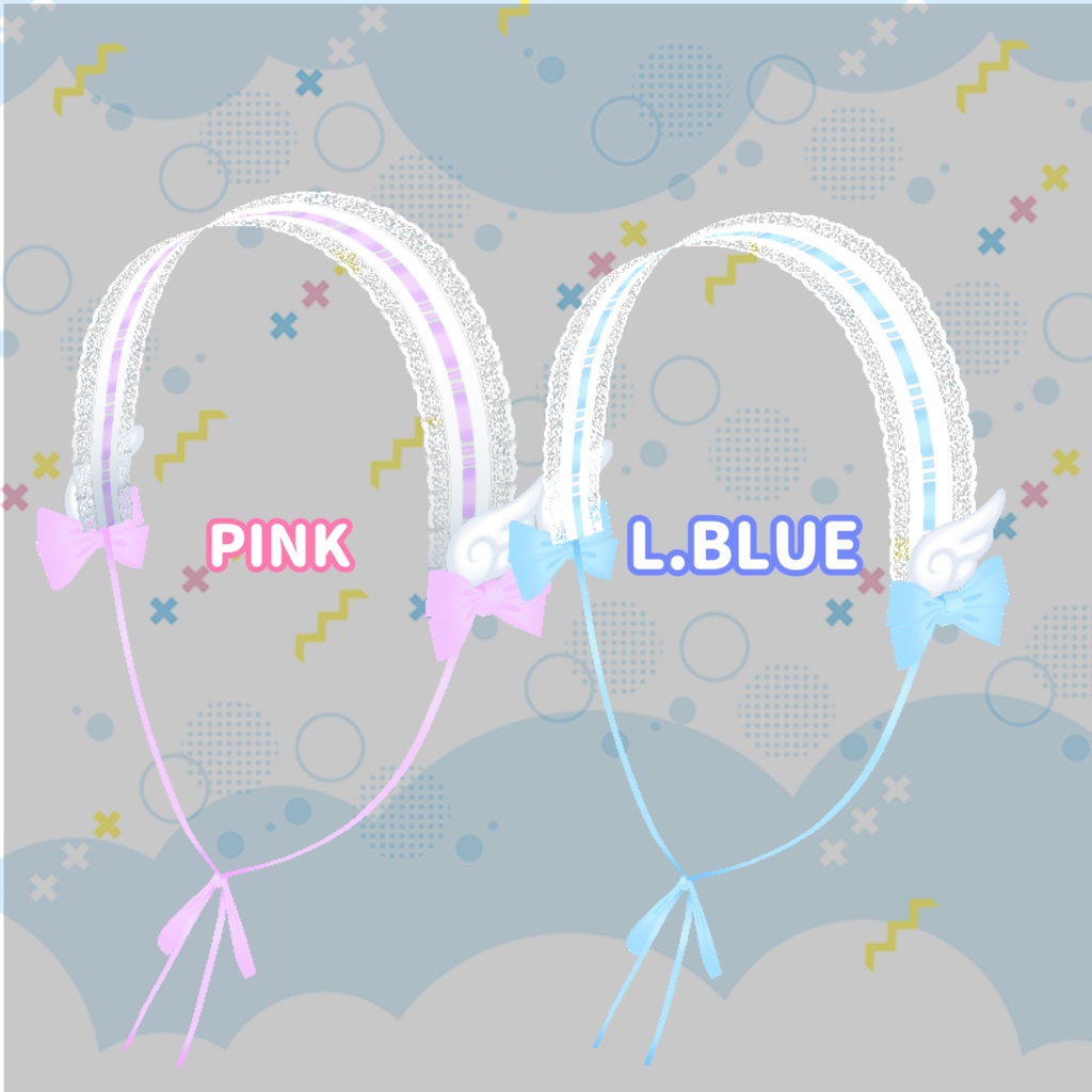 【3周年記念】ヘッドドレス/エンジェルウイング