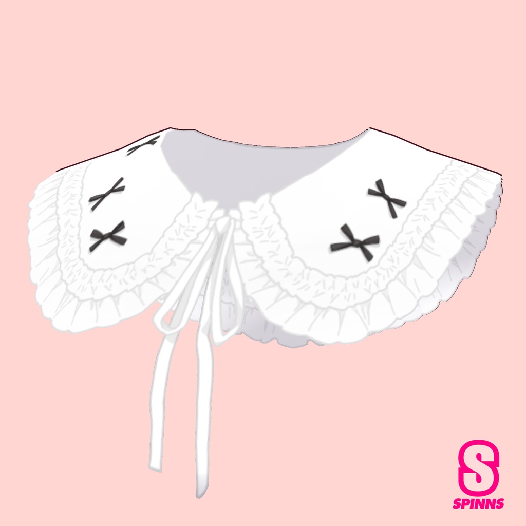 【無料】フリル付け襟