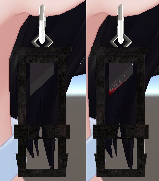 ギロチンイヤリング