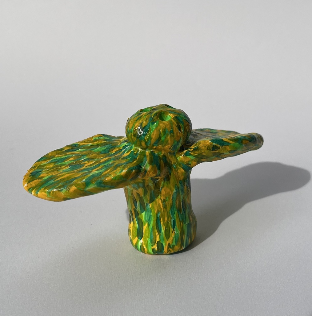 葉っぱの精(ほとばしり)