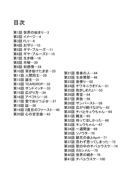 チバユウスケ集