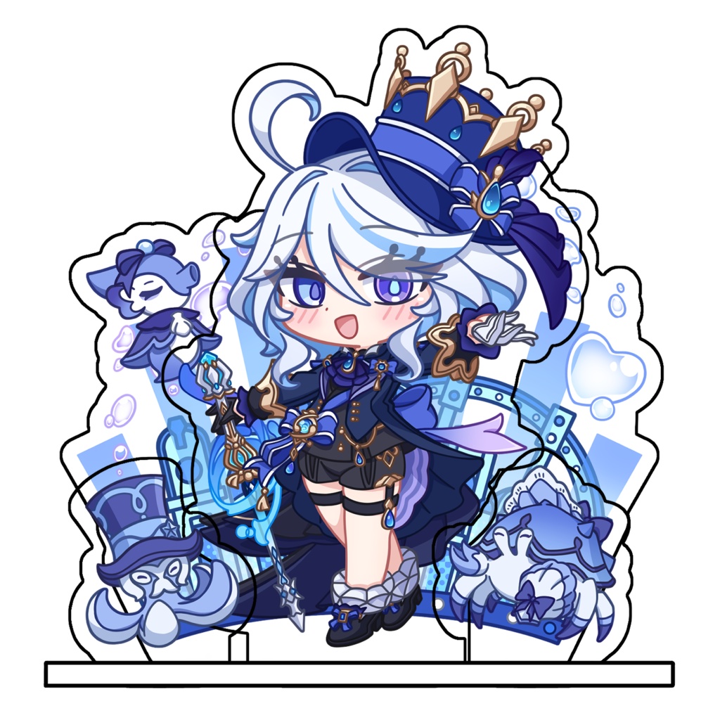 フリーナ アクリルジオラマ