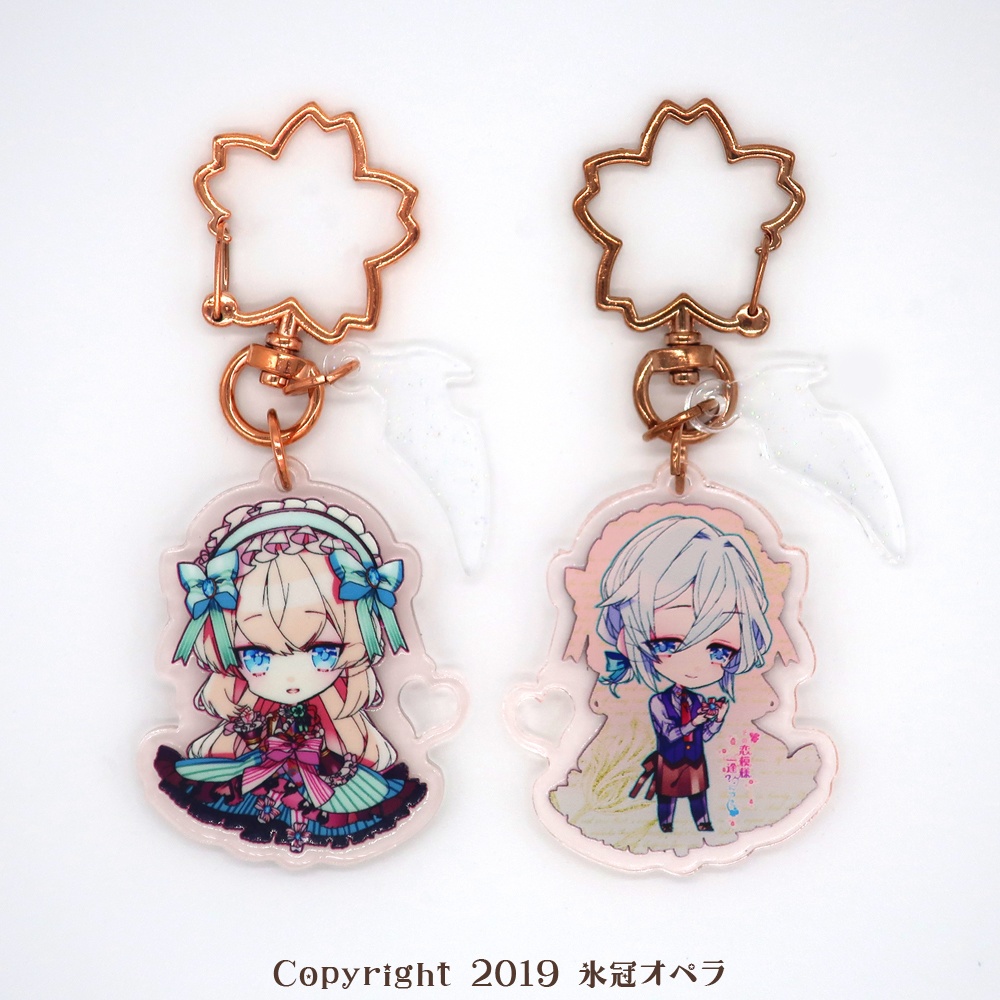 恋模様アクキーA【マリアーナ&アーベル】
