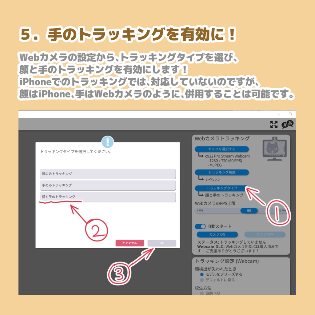 【Live2Dアイテム】じゃんけん アイテム【VTubeStudio用】