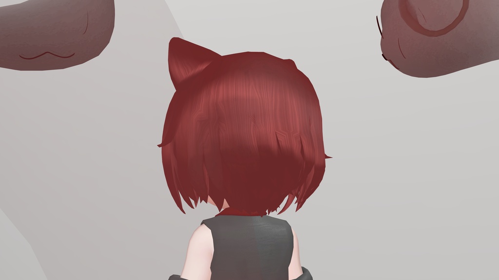 髪用マットキャップ+ノーマルマップセット