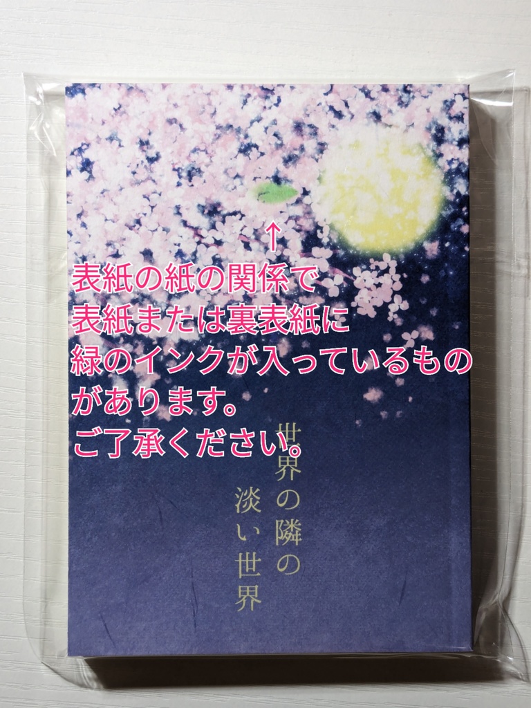 世界の隣の淡い世界