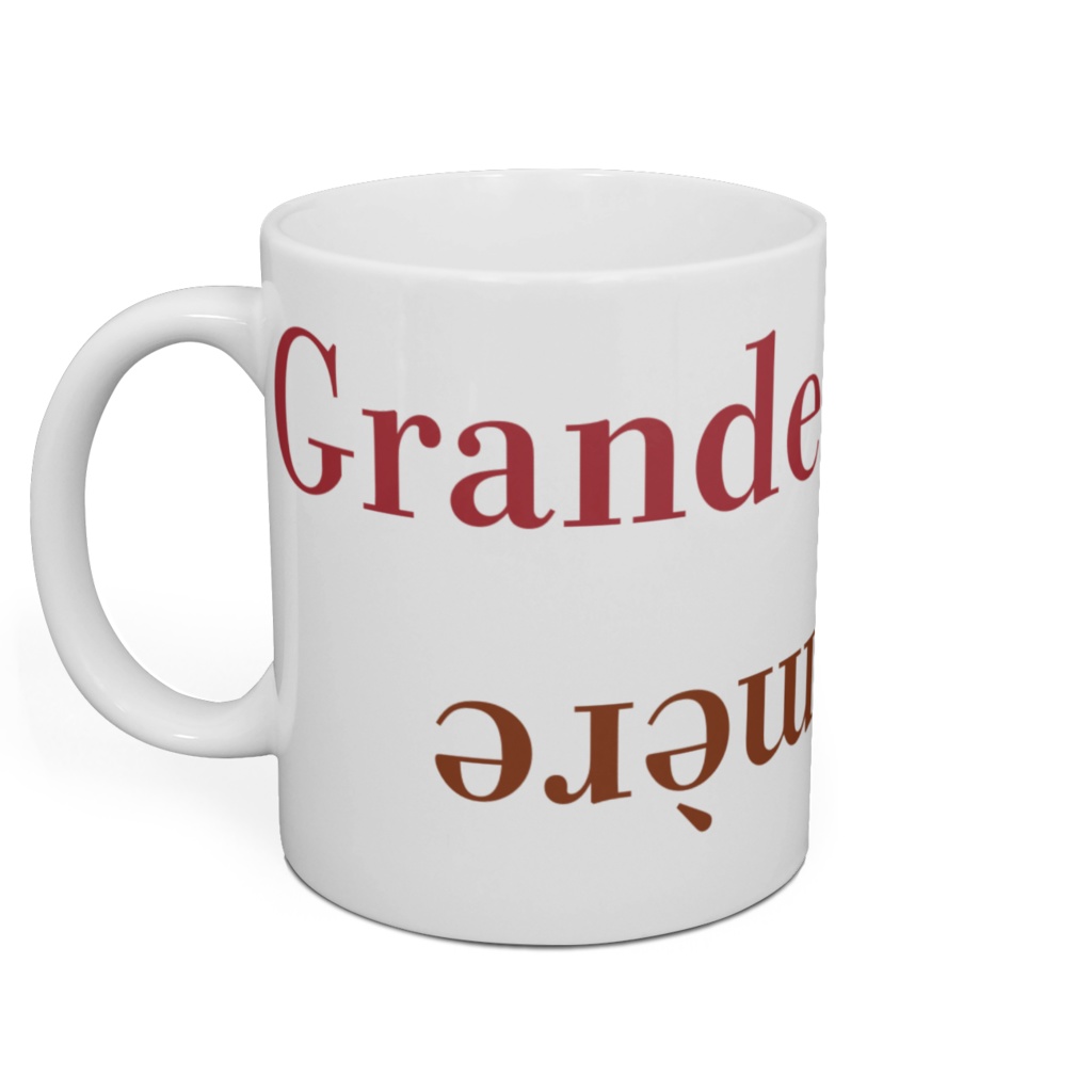 マグカップ(Grande-mère_おばあちゃん)