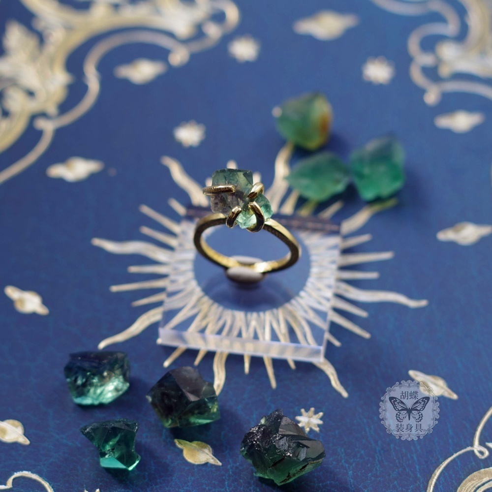 ダイアナマリア産蛍石のリング