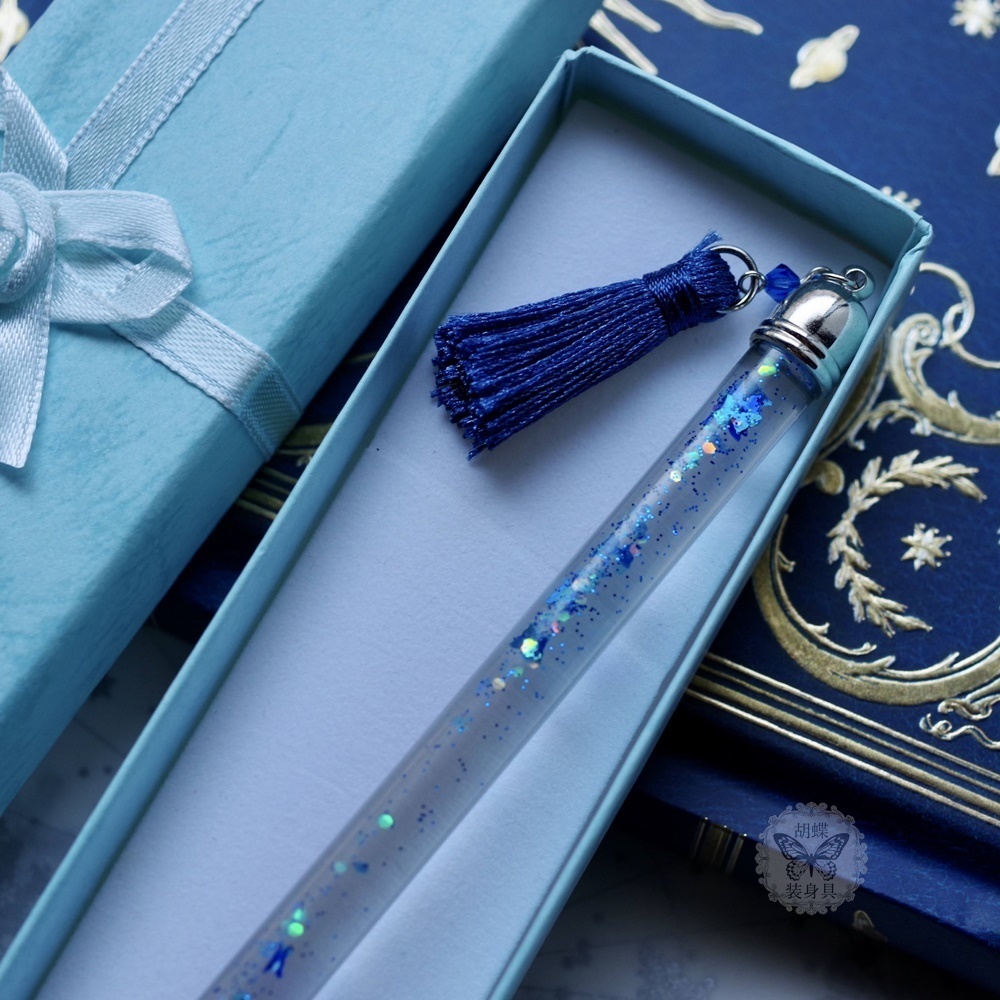 『凍蝶』アンタークチサイトもどきガラスペン