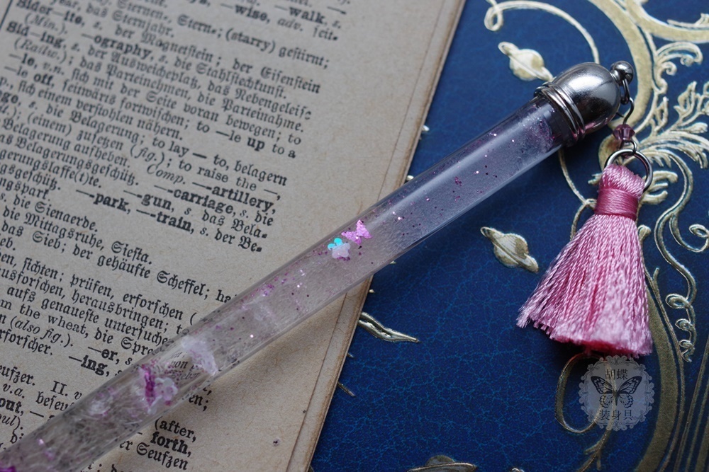 春吹雪 アンタークチサイトもどきガラスペン