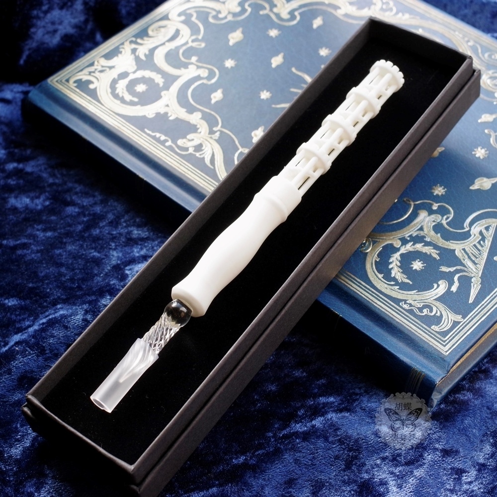 試作版 螺旋階段のガラスペン