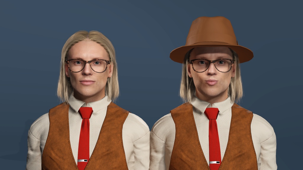 ストレンジャー・シングス ヴェクナ ヘンリー・クリール(ワン) - レトロスーツ UE5 アニメーション ローポリ 3Dモデル