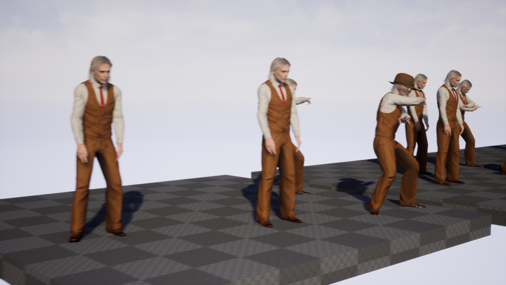 ストレンジャー・シングス ヴェクナ ヘンリー・クリール(ワン) - レトロスーツ UE5 アニメーション ローポリ 3Dモデル