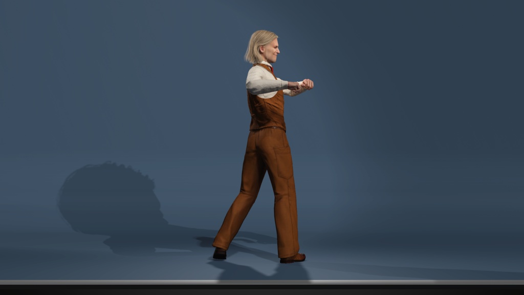 ストレンジャー・シングス ヴェクナ ヘンリー・クリール(ワン) - レトロスーツ UE5 アニメーション ローポリ 3Dモデル