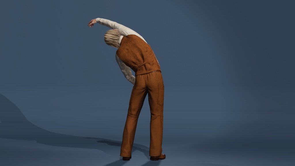 ストレンジャー・シングス ヴェクナ ヘンリー・クリール(ワン) - レトロスーツ UE5 アニメーション ローポリ 3Dモデル