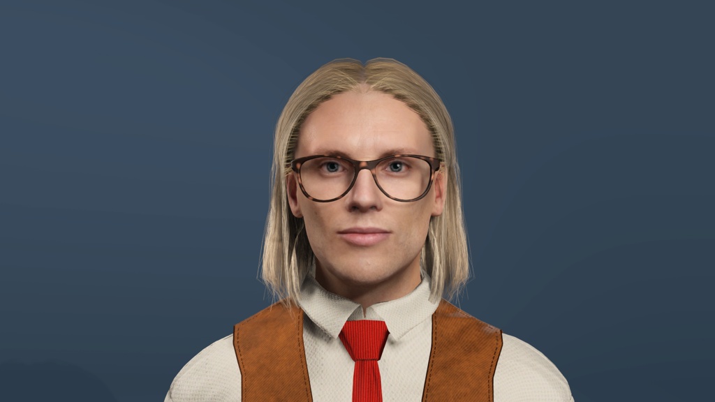 ストレンジャー・シングス ヴェクナ ヘンリー・クリール(ワン) - レトロスーツ UE5 アニメーション ローポリ 3Dモデル