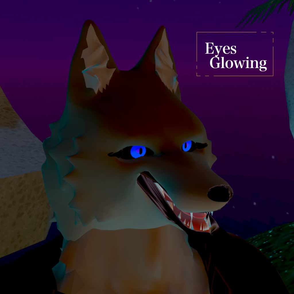 🐺【大幅値下げ中】🐺ハイイロ 製品版/ オリジナル3Dモデル ケモノ 獣人アバター【VRchat】