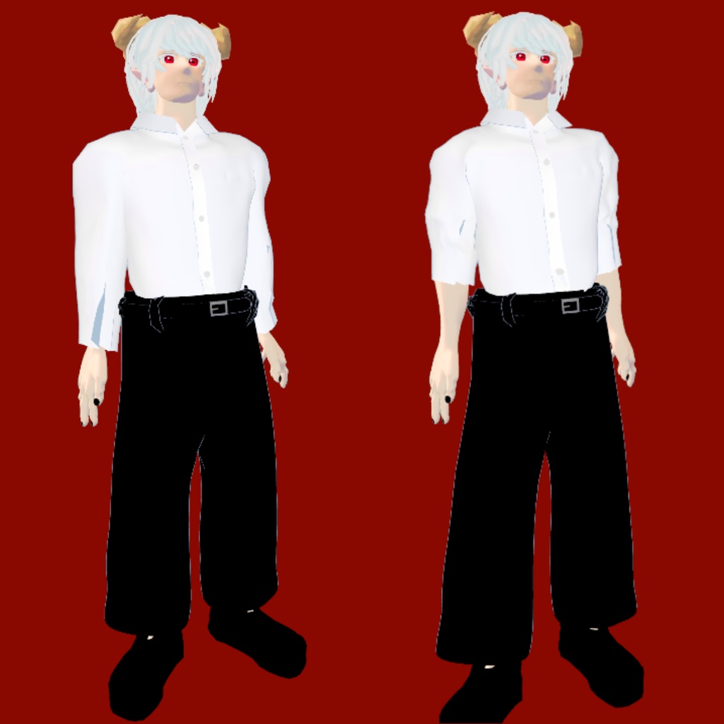 【🎉1,000円OFF販売開始記念セール🎉】Amon(アモン)/ オリジナル3Dモデル 人外 男性アバター【VRchat】