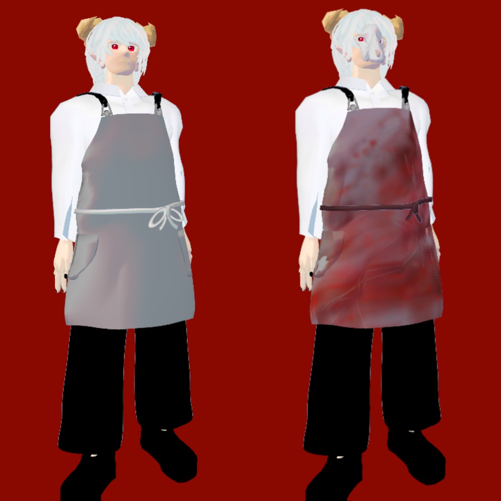 【🎉1,000円OFF販売開始記念セール🎉】Amon(アモン)/ オリジナル3Dモデル 人外 男性アバター【VRchat】