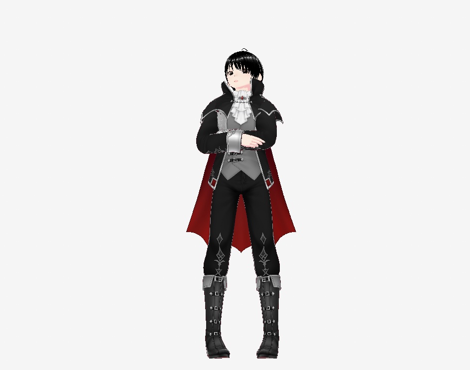 [VRoid]  Anime Boy VTuber Model || Devil Boy