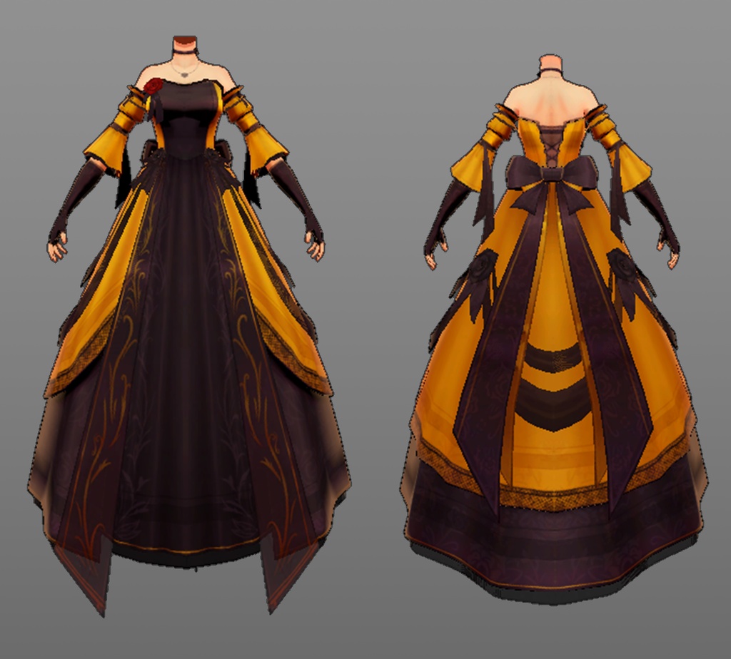 Yellow Princess Dress