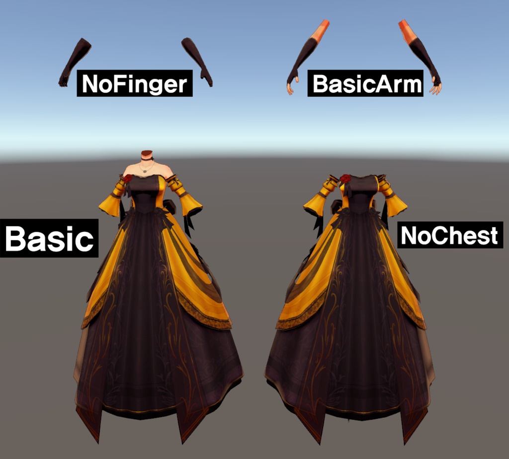 Yellow Princess Dress