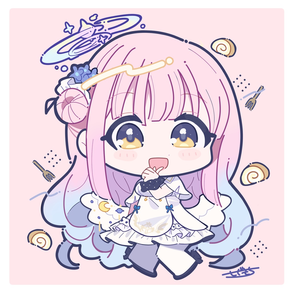 ブルアカアクリルキーホルダー(聖園ミカ)