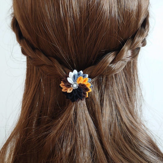 【原神】魈、鍾離イメージポニーフック【つまみ細工】