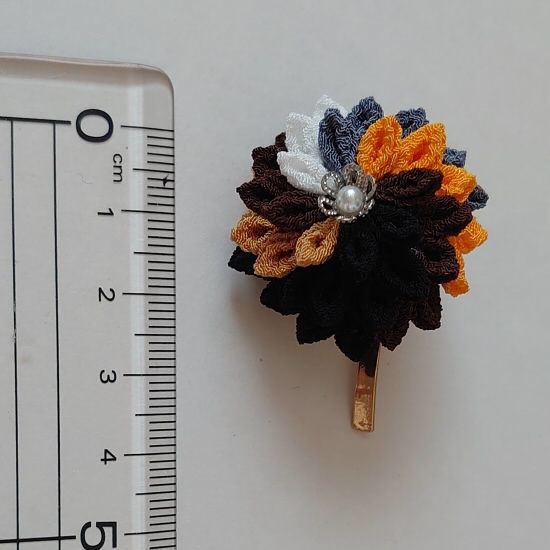 【原神】魈、鍾離イメージポニーフック【つまみ細工】